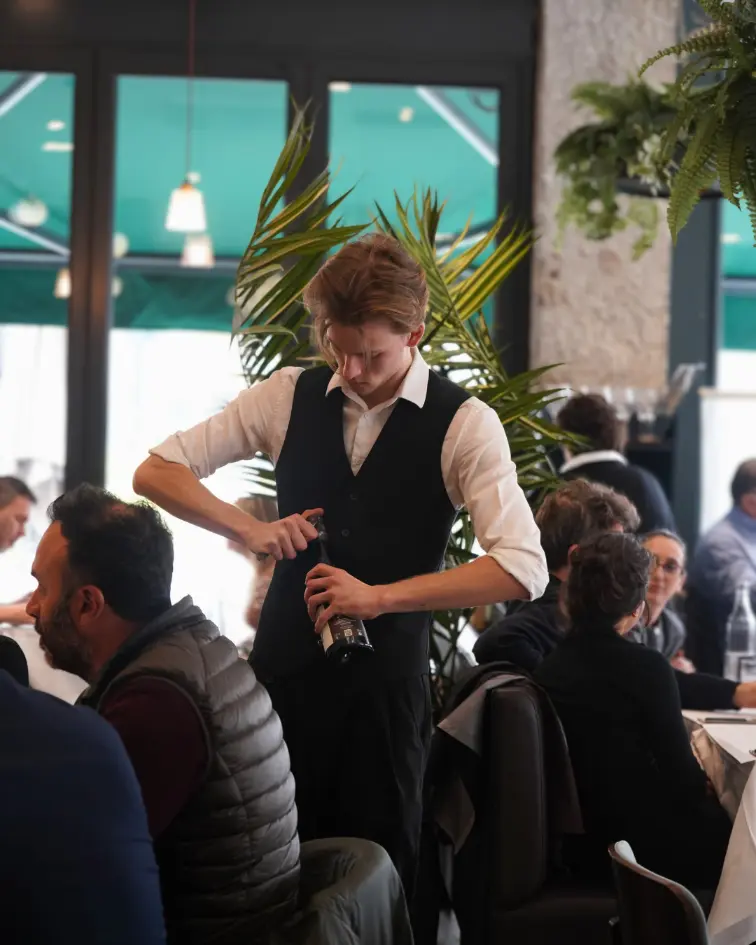 le glacier à Vienne restaurant gastronomique