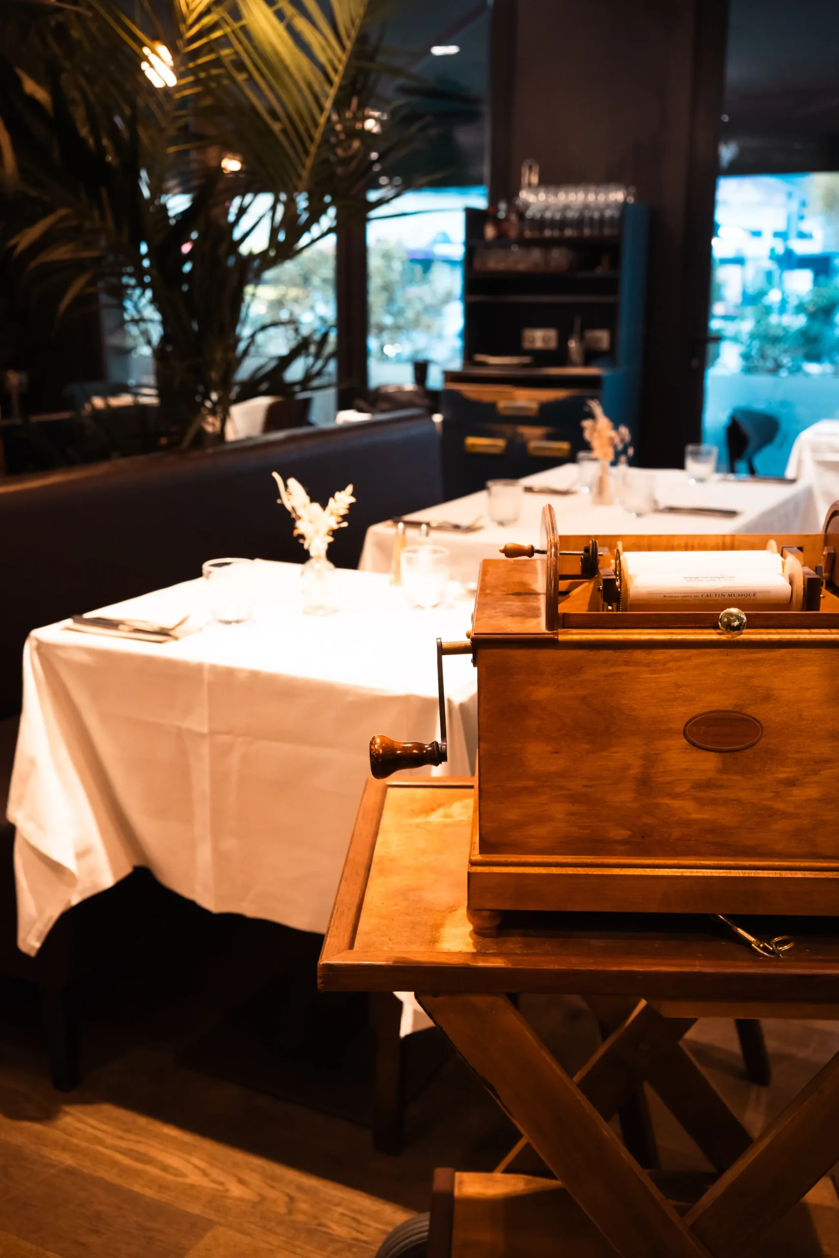 restaurant vienne le glacier salle intérieure